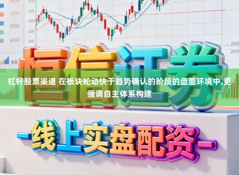 杠杆股票渠道 在板块轮动快于趋势确认的阶段的盘面环境中,更强调自主体系构建